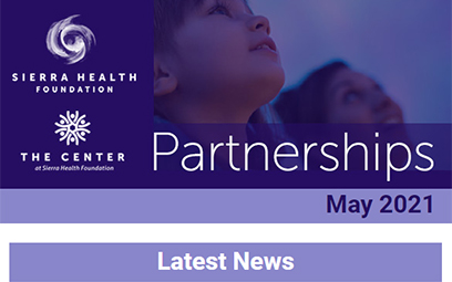 Screenshot from the Partnerships – May 2021 Latest News
