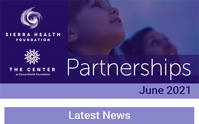 Screenshot from the Partnerships – June 2021 Latest News