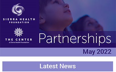 Screenshot of Partnerships – May 2022 Latest News