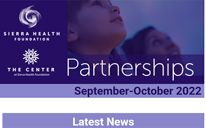 Screenshot from the Partnerships – September-October 2022 newsletter - Latest News