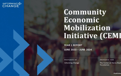Cover of the CEMI Year 1 Report