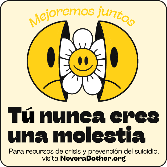 Never a Bother sticker in Spanish