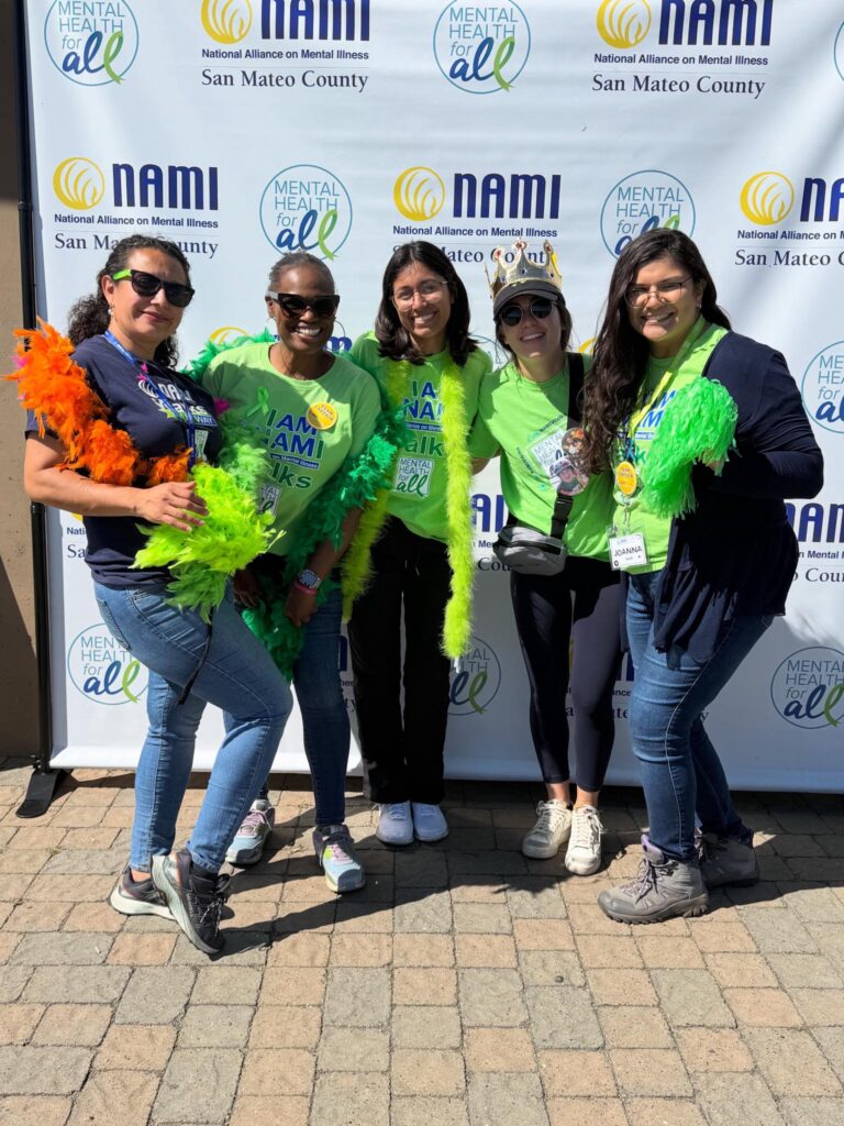 Group photo of people from NAMI San Mateo County