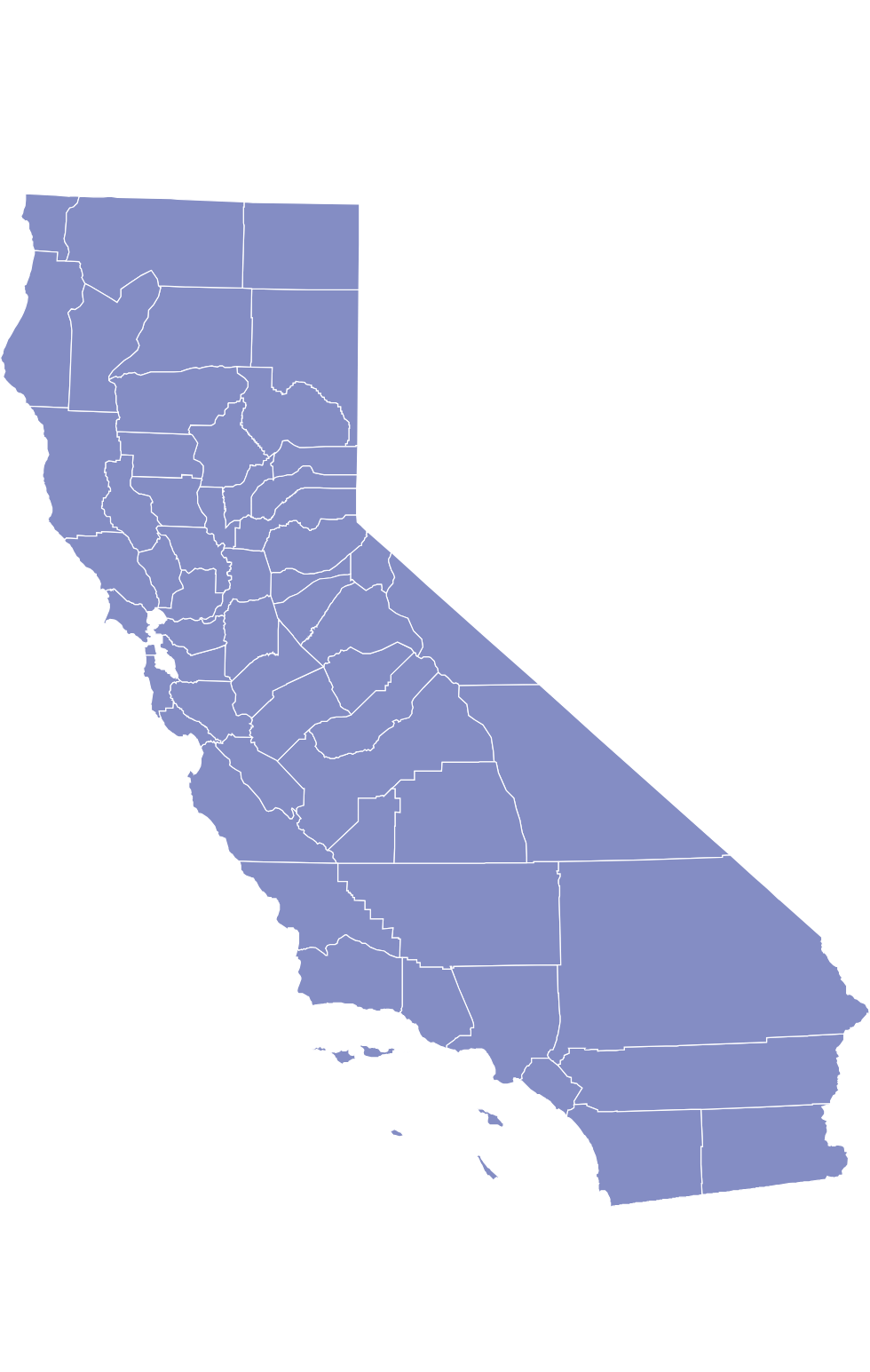 Map of California