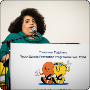 Photo 15 of 20 from the second Youth Suicide Prevention Program Convening in downtown Sacramento, August 2024